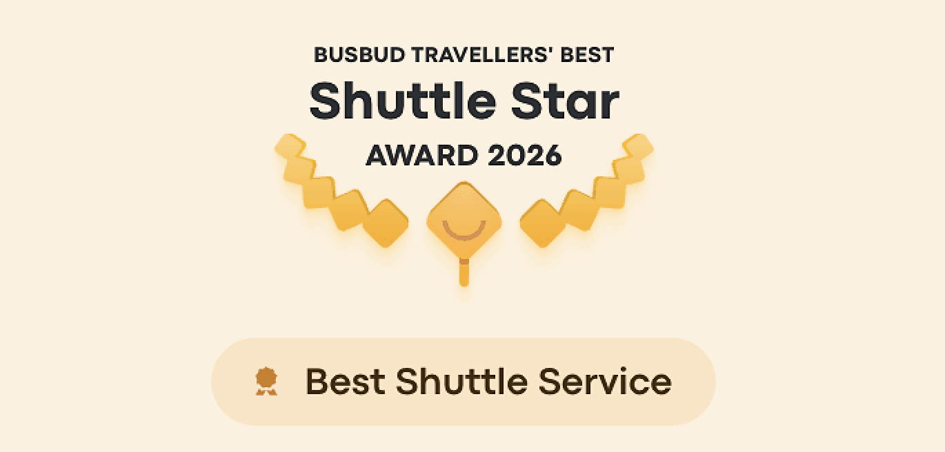 Banff Explorer 2026 Busbud Best Shuttle Award Winner