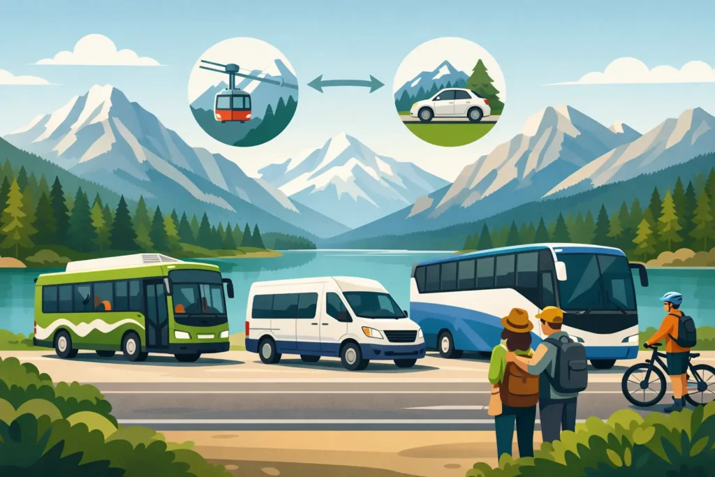 Banff Transit Comparison for a Better Trip