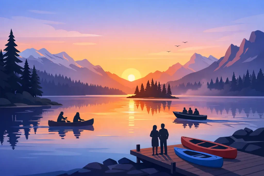 Best Sunrise Lake Tour Options for Banff Trips