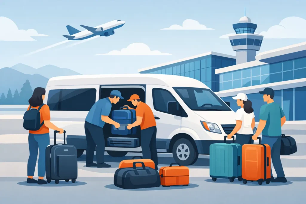 Can Airport Shuttles Carry Luggage? What to Know