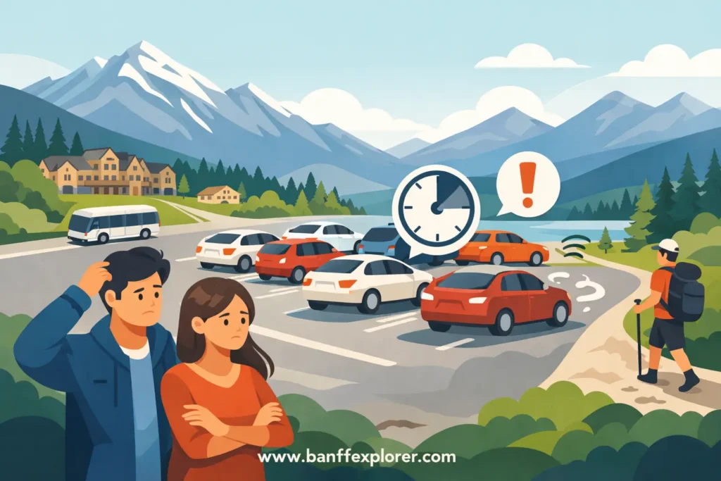 How to Avoid Banff Parking Stress and Lost Time
